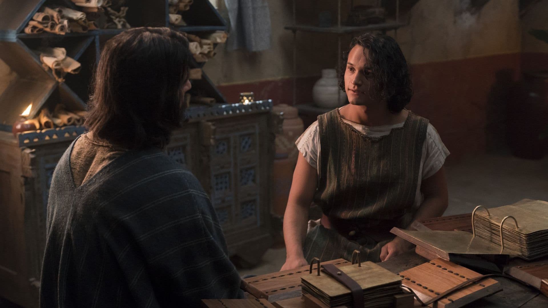 Alma habla con su hijo Shiblón en esta imagen del Libro de Mormón Videos de La Iglesia de Jesucristo de los Santos de los Últimos Días