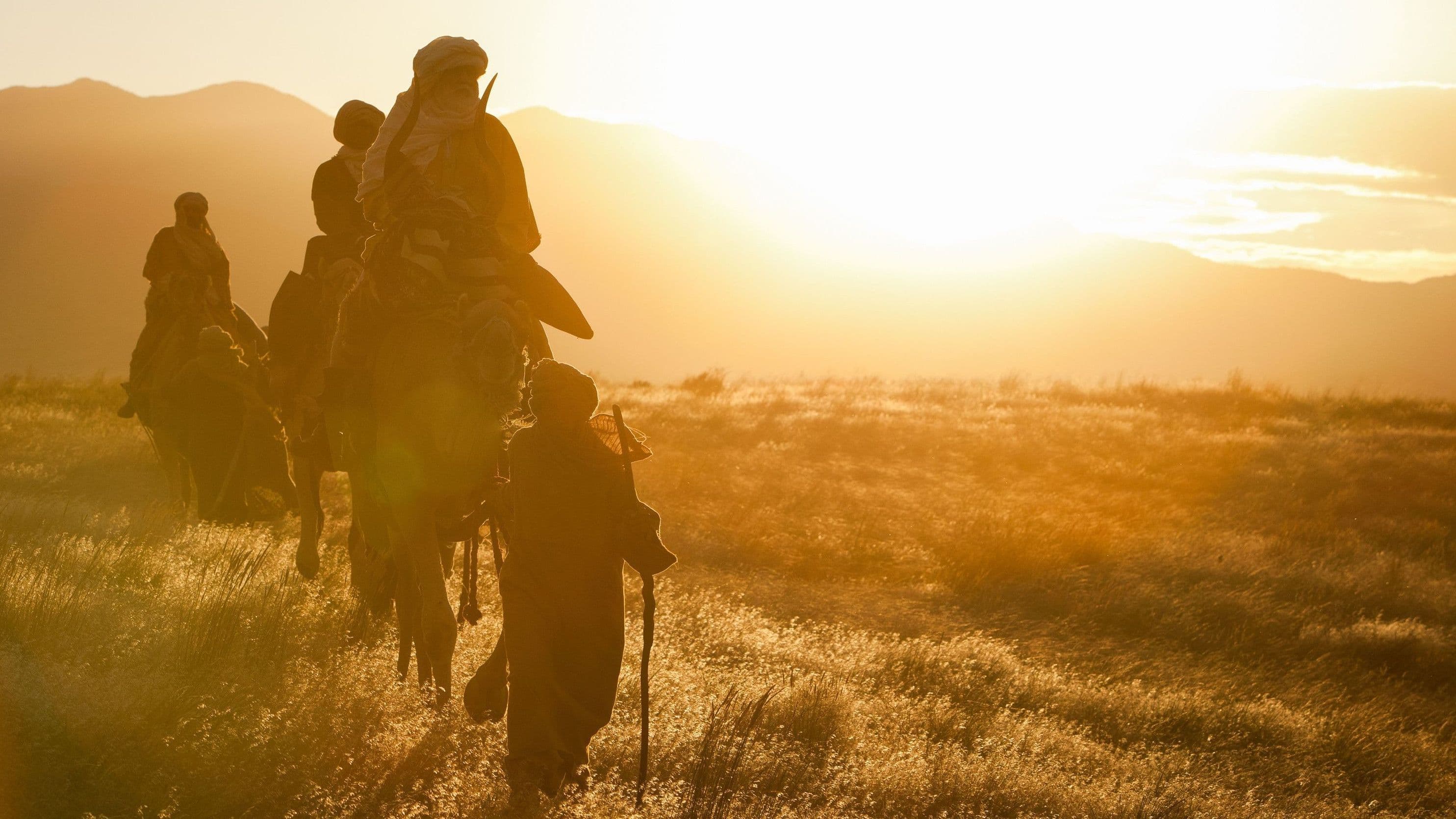 Los reyes magos viajan a Belén en esta imagen de La Iglesia de Jesucristo de los Santos de los Últimos Días.