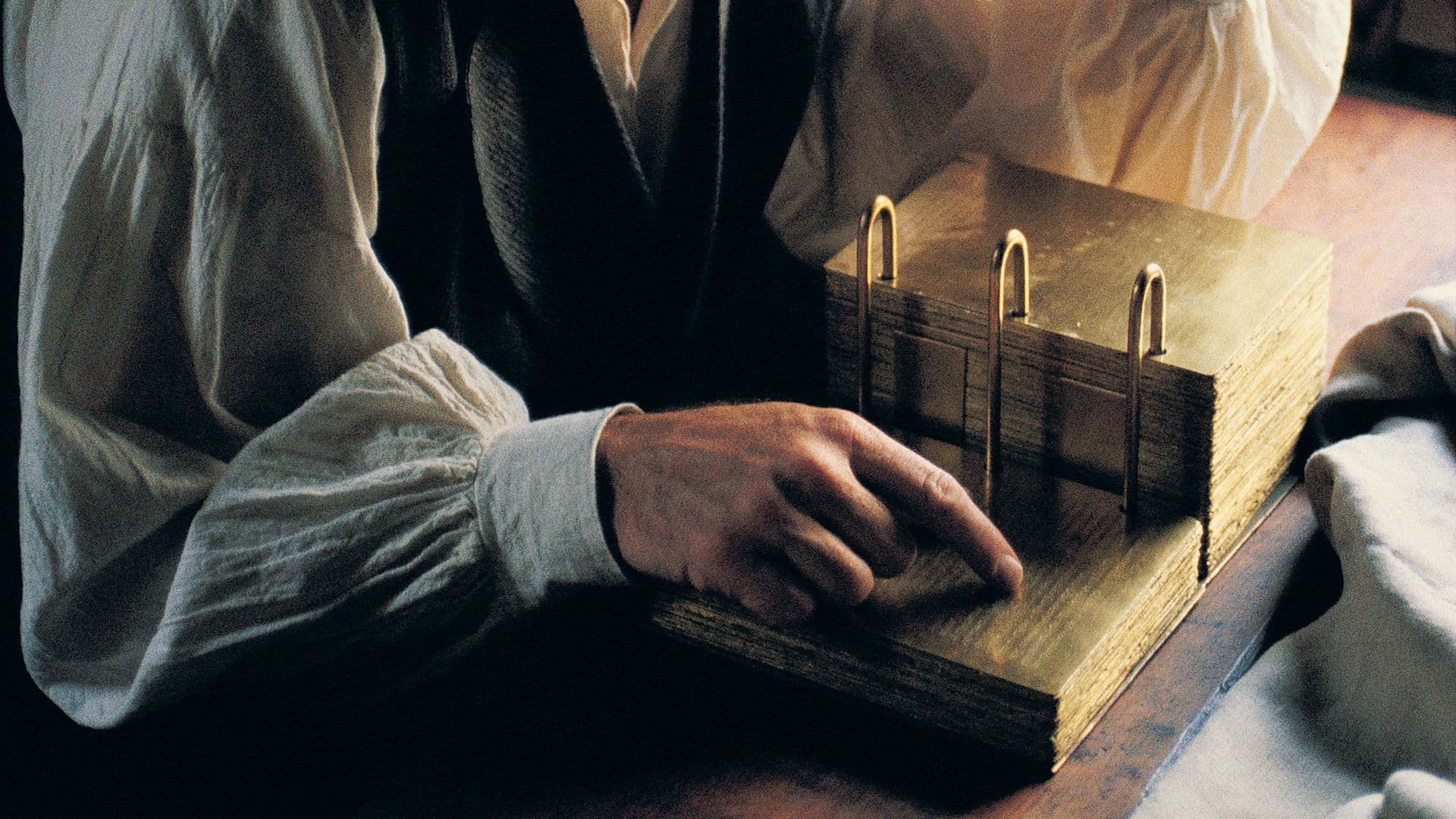 Detalle de "Remembering Nauvoo and Impressions of a Prophet" (Recuerdos de Nauvoo e impresiones del profeta) por John Luke