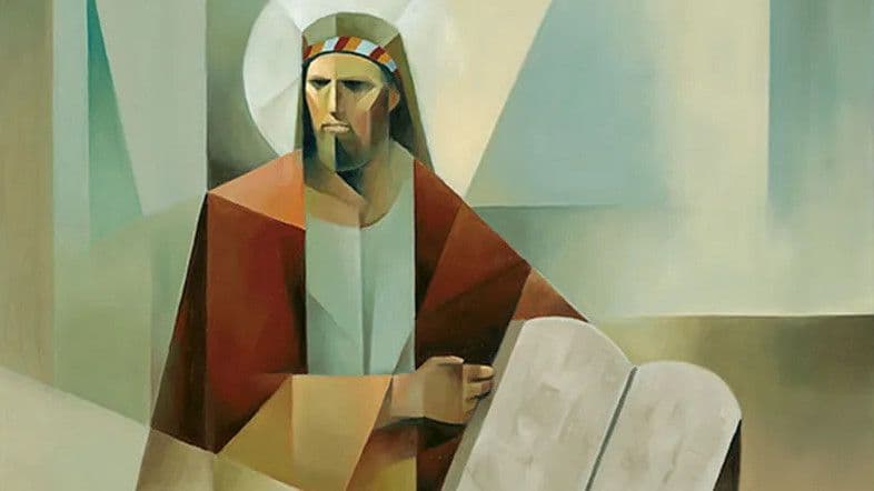 “Moses and the Ten Commandments” by Jorge Cocco Santangelo